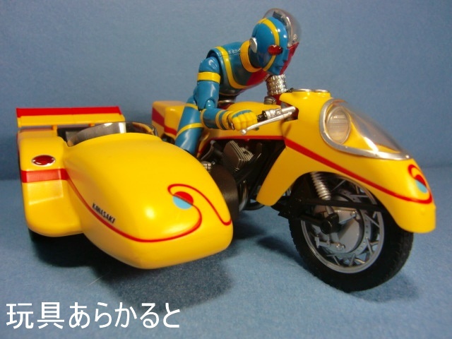 SHFiguarts SIDE-MACHINE サイドカー付きバイク レビュー】 バンダイ 魂ウェブ商店 S.H.Figuarts サイドマシーン