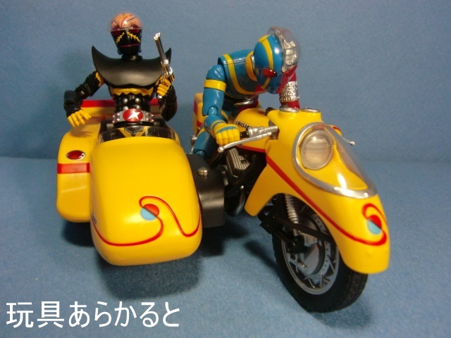 S.Hフィギュアーツ サイドマシーン: 玩具あらかると☆イカロボホビー