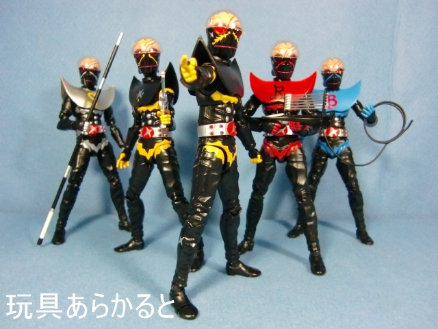 S.Hフィギュアーツ レッド/ブルー/シルバー ハカイダー 三人衆 新品未開封 S.Hフィギュアーツ レッド/ブルー/シルバー ハカイダー 三人衆 新品未