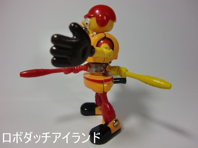 野球ロボ(タカラ): ロボダッチ アイランド 野球ロボ(タカラ): ロボダッチ アイランド
